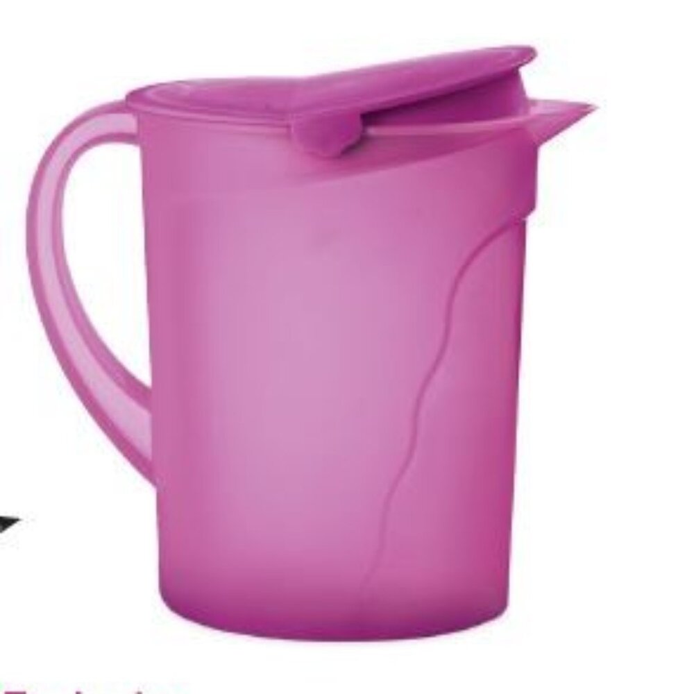 NEW 1 gallon purple Tupperware Impressions pitcher